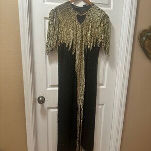 Women's Long black formal dress